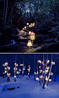 设计师太有创意了，看这些景观灯-宏森园林景观-微头条(wtoutiao.com)