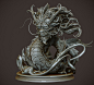 A Chinese dragon tutorial with Levelup Digital, Zhelong Xu : You can buy this tutorial  on https://gumroad.com/a/973845619
There was an honor to work with legendary Daniel Thiger  at Levelup Digital.I made this tutorial for you guys.its language is Mandar