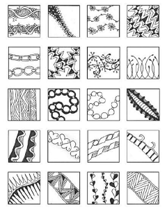 影子加点盐采集到禅绕画