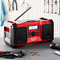 Milwaukee 2890-20 18V Dual Chemistry M18 Jobsite Radio with Shock Absorbing End Caps, USB 2.1A Smartphone Charging, and 3.5mm Aux Jack - - Amazon.com
