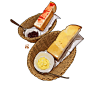 #食べ物 Komeda breakfast toast - ItadakiYasu的插画