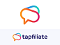 Tapfiliate - Logo Proposal (3) : Here I present to you my third concept proposal for Tapfiliate, a cloud based affiliate tracking software which enables users to create, track and optimize their own affiliate programs.

My intenti...