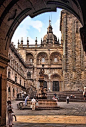 Plaza de Quintana, Santiago de Compostela, Galicia - Spain