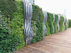 123-图图采集到A景观---垂直绿化墙