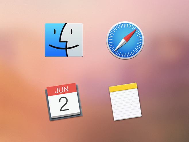 Yosemite Icons