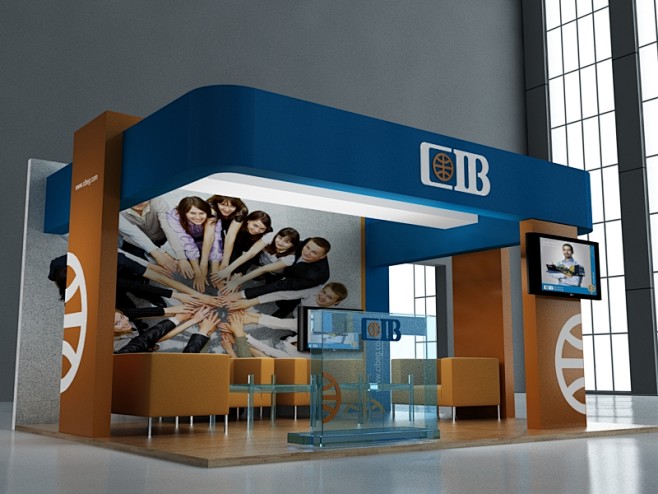 CIB booth : CIB boot...