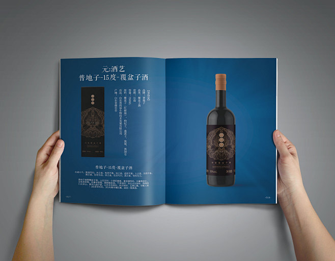酒类产品介绍画册设计