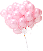 粉色气球 可爱 PNG素材