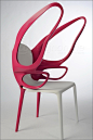  广美工业设计学院生活设计工作室毕业设计作品-蝴蝶夫人椅<br/>