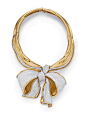 A GOLD AND DIAMOND ‘HANKERCHIEF’ NECKLACE, BY ROBIN GARIN ROTSTEIN – Christie’s