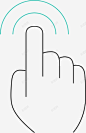 手指点击图标 点击 箭头 触屏 触屏手势 高科技 UI图标 设计图片 免费下载 页面网页 平面电商 创意素材