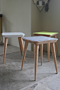 Felt Stool from Barnby and Day, seen at clerkenwell design week 2013
