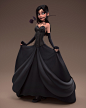 Gothic Princess, Alexandre Corbini : Model based in the beautiful art of Elsa Chang <a class="text-meta meta-link" rel="nofollow" href="<a class="text-meta meta-link" rel="nofollow" href="https://ins