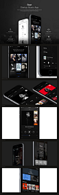 Beat Startup Music App UI Kit on Behance