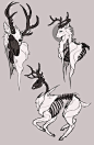 Deer Tatts. by Remarin.deviantart.com on @DeviantArt