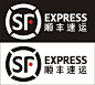 快递标志SFexpress顺丰LOGO矢量图 