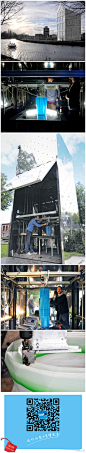 美国DUS建筑事务所想把3D打印技术推向新的高度，发布计划称要在荷兰阿姆斯特丹“打印”一整栋房屋。设计组准备运用巨型打印机KamerMaker现场打印一座运河房。DUS计划在2013年年底打印出建筑正门及第一个屋子，这将会是全球首座运用3D技术打印出来的房子。KamerMaker，又称“房屋制造者”，是由DUS专门制造的约为3.5米高的3D打印机，放在一个废弃的船运集装箱。DUS想要用这个大型打印机一点点地打印这所运河房，首先先小规模测试下，打印整体房屋的二十分之一。DUS选址在阿姆斯特丹北边一个正蓬勃发