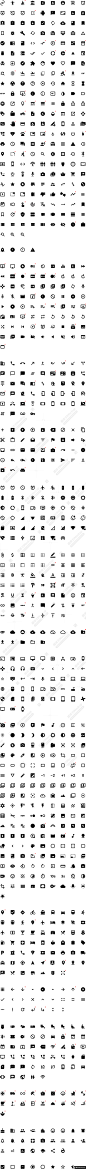 Material Icon Set UI元素 矢量素材 图标设计 sketch - 