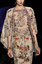 【图】二十年代装饰风格与中式设计的完美融合，2014秋冬纽约时装周安娜苏 (Anna Sui) 秀场细节