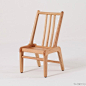 给明年年初的新品做个预告，一张由传统竹椅转译过来的椅子。