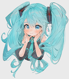 CTqGx_月夜茶会采集到初音