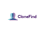 Clonefind social network logo design by alex tass