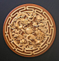Custom Wood Carving — Ornament