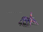 3D 游戏 动作 带动作 带动画 怪物 战斗 蜘蛛 半人马 