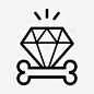 海盗钻石骨头隐藏的宝藏 标识 标志 UI图标 设计图片 免费下载 页面网页 平面电商 创意素材