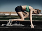 Nike Track : Book work for athletic campaign. 