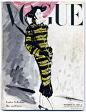 Vogue British 1947 September cover by René Bouët-Willaumez