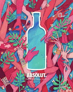 宝豆麻麻采集到Absolut 绝对伏特加