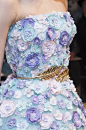 Zuhair Murad Spring 2014 - Details礼服细节立体花朵装饰