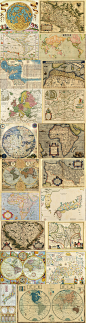 50 世界美洲欧洲古地图地理航海探险高清图片-淘宝网