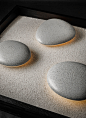 Zen Stone Lights Concept : Inspired by the nature, the external design of Zen Stone Light comes from stones. Combining modern design, creativity, special technology and the understanding of Zen, Zen Stone Light will bring you atmosphere but also a relaxed
