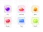 icon design by 龙猫猫 on Dribbble