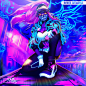 K/DA Akali : Resolution: 2500 × 2501
  File Size: 2 MB
  Artist: Iku-Aldena