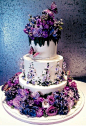 蓝紫色蛋糕~