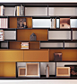 System-Bookcase: FLAT.C - Collection: B&B Italia - Design: Antonio Citterio