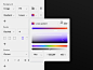 渐变颜色选择器web编辑器工具设计选择器ui颜色选择器
