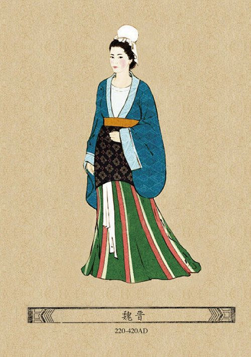中国古代美女服饰都有哪几款？（多图）-文...