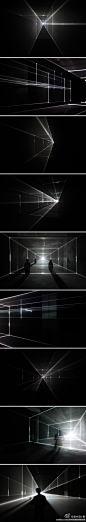 点线面的立体光影空间 来自室内设计集 - 微博