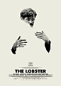 2015爱尔兰科幻电影《龙虾》设计海报 优秀电影海报设计
