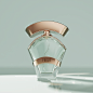 3d modeling 3drender cosmetics glass industrial design  keyshot Packaging perfume Rhino visualization