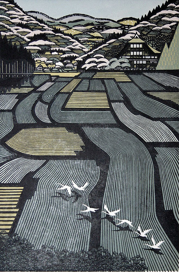 【版画】日本Ray Morimura（雷...