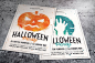 Watercolor Halloween Party Flyer