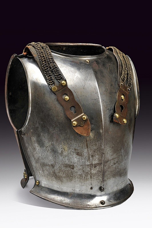 A cuirassier's breas...