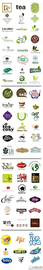【思扬设计分享】—— 与茶有关的logo www.jeonny.com