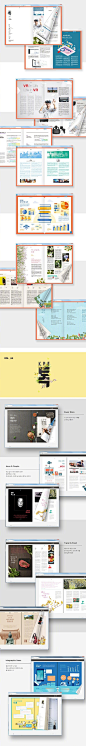 【超赞的韩国宣传手册设计】可爱精美的插画风格使原本沉闷复杂的宣传说明手册变的有趣 by Sunnyisland ​​​​