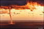 Tornado at sunset off the Gulf of Genova. Photo by Emanuele Crovetto #Beautiful planet Earth 